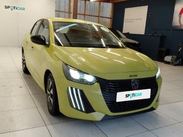 SPOTICAR Peugeot 208 1.2 Puretech 100ch S&s Active Occasion - Citadine Essence Jaune - Concarneau - 1203752866_3