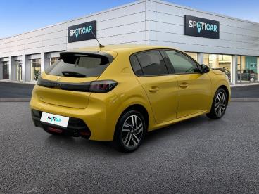 SPOTICAR Peugeot 208 Puretech 100 S&s Bvm6 Allure Occasion - Citadine Essence Jaune - Perpignan - 1203753674_2