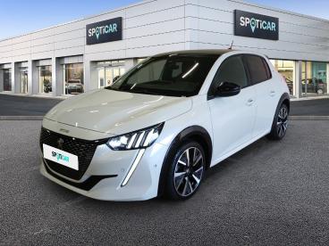 SPOTICAR Peugeot 208 Puretech 100 S&s Eat8 Gt Occasion - Citadine Essence Blanc - Vire - 1203753921_1