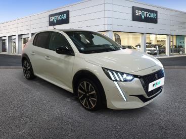 SPOTICAR Peugeot 208 Puretech 100 S&s Eat8 Gt Occasion - Citadine Essence Blanc - Vire - 1203753921_3