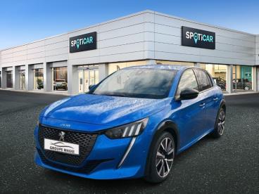 SPOTICAR Peugeot 208 Puretech 130 S&s Eat8 Gt Occasion - Citadine Essence Blanc - Valence - 1203755649_1