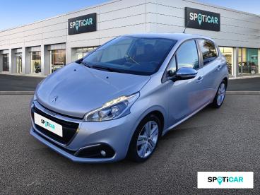 SPOTICAR Peugeot 208 1.2 Puretech 82ch Bvm5 Active Occasion - Citadine Essence Gris - Anthy Sur Leman - 1203755844_1