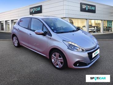 SPOTICAR Peugeot 208 1.2 Puretech 82ch Bvm5 Active Occasion - Citadine Essence Gris - Anthy Sur Leman - 1203755844_3