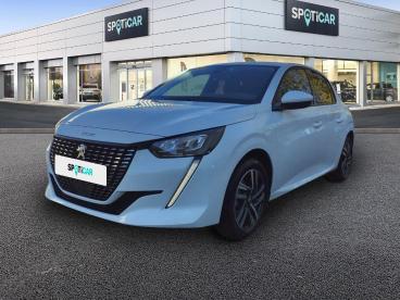 SPOTICAR Peugeot 208 Bluehdi 100 S&s Bvm6 Allure Business Occasion - Citadine Diesel Blanc - Onet Le Chateau - 1203755880_1