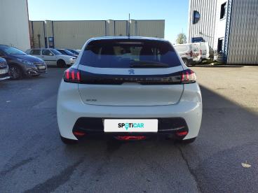 SPOTICAR Peugeot 208 Bluehdi 100 S&s Bvm6 Allure Business Occasion - Citadine Diesel Blanc - Onet Le Chateau - 1203755880_5