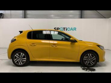 SPOTICAR Peugeot 208 1.2 Puretech 100ch S&s Allure Pack Eat8 Occasion - Citadine Essence Jaune Faro - Avignon - 1203756750_4