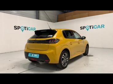 SPOTICAR Peugeot 208 1.2 Puretech 100ch S&s Allure Pack Eat8 Occasion - Citadine Essence Jaune Faro - Avignon - 1203756750_5