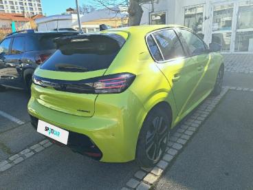 SPOTICAR Peugeot 208 Hybrid 100 E-dcs6 Allure Occasion - Citadine Essence Jaune - La Ciotat - 1203757493_3