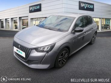 SPOTICAR Peugeot 208 100ch S&s Allure  Pack  Bvm6 Occasion - Citadine Essence Gris Artense (m) - Belleville Sur Meuse - 1203758505_1