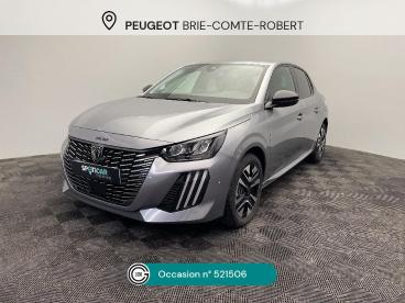 SPOTICAR Peugeot 208 Hybrid 110 E-dcs6 Allure Occasion - Citadine Essence Gris Clair - Brie comte robert - 1203761056_1