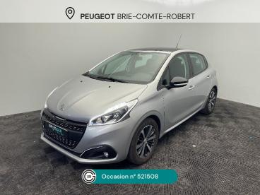 SPOTICAR Peugeot 208 1.2 Puretech 82ch Bvm5 Active Occasion - Citadine Essence Gris Clair - Brie comte robert - 1203761057_1