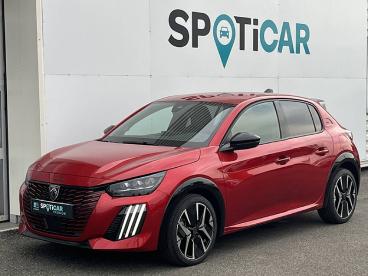SPOTICAR Peugeot 208 Hybrid 136 E-dcs6 Gt Occasion - Citadine Essence Rouge - Mont De Marsan - 1203761387_1