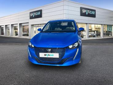 SPOTICAR Peugeot 208 E-208 136ch Allure Occasion - Citadine Electrique Bleu Vertigo (v) - Metz - 1203761983_2