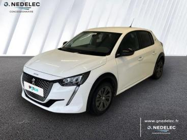SPOTICAR Peugeot 208 E-208 136ch Style Occasion - Citadine Electrique Teinte Spéciale Blanc Nacré - Carhaix Plouguer - 1203762070_1