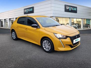 SPOTICAR Peugeot 208 Puretech 75 S&s Bvm5 Active Occasion - Citadine Essence Jaune - Macon - 1203763974_3