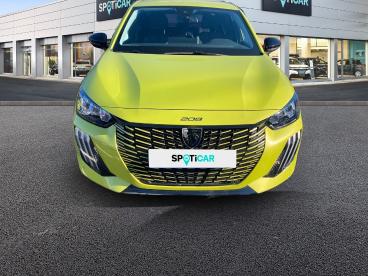 SPOTICAR Peugeot 208 1.2 100ch S&s Allure Occasion - Citadine Essence Jaune - Albertville - 1203767709_2