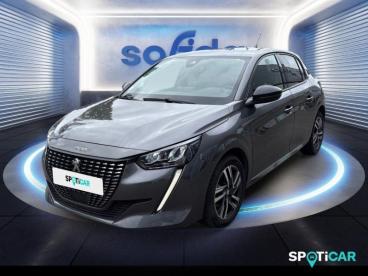 SPOTICAR Peugeot 208 1.2 Puretech 100ch S&s Allure Pack Eat8 Occasion - Citadine Essence Gris Platinium (m) - Dechy - 1203768859_1