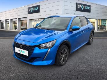 SPOTICAR Peugeot 208 Electrique 50 Kwh 136ch Style Occasion - Citadine Electrique Bleu - Morteau - 1203769884_1