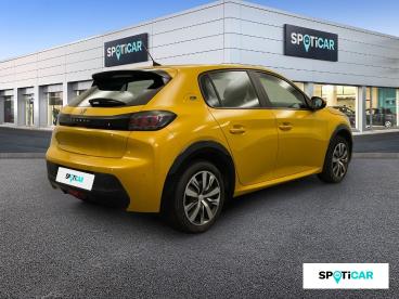 SPOTICAR Peugeot 208 Electrique 50 Kwh 136ch Active Business Occasion - Citadine Electrique Jaune - Beaune - 1203770210_3