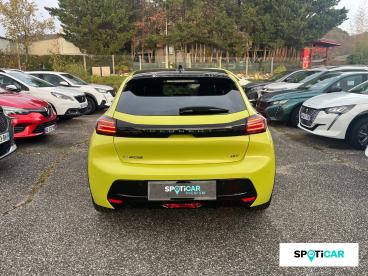 SPOTICAR Peugeot 208 Electrique 54 Kwh 156ch Gt Occasion - Citadine Electrique Jaune - Voiron - 1203770514_5