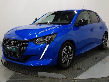 SPOTICAR Peugeot 208 1.5 Bluehdi 100ch S&s Allure Occasion - Citadine Diesel Jaune - Colmar - 1203770853_1