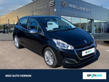 SPOTICAR Peugeot 208 1.2 Puretech 110ch Allure S&s 5p Occasion - Citadine Essence Noir Perla Nera - La Chapelle Longueville - 1203771174_3