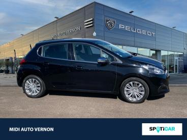 SPOTICAR Peugeot 208 1.2 Puretech 110ch Allure S&s 5p Occasion - Citadine Essence Noir Perla Nera - La Chapelle Longueville - 1203771174_4