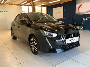 SPOTICAR Peugeot 208 1.2  100ch S&s Style Eat8 Occasion - Citadine Essence Noir Perla Nera (m) - Concarneau - 1203771280_3