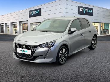 SPOTICAR Peugeot 208 Puretech 100 S&s Bvm6 Allure Pack Occasion - Citadine Essence Gris Clair - Perpignan - 1203771343_1