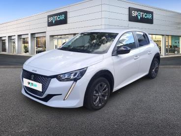 SPOTICAR Peugeot 208 Electrique 50 Kwh 136ch Style Occasion - Citadine Electrique Blanc - Ennetieres-en-weppes - 1203771518_1