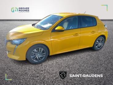 SPOTICAR Peugeot 208 Puretech 100 S&s Style Occasion - Citadine Essence Jaune - Estancarbon - 1203775913_1