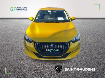 SPOTICAR Peugeot 208 Puretech 100 S&s Style Occasion - Citadine Essence Jaune - Estancarbon - 1203775913_2