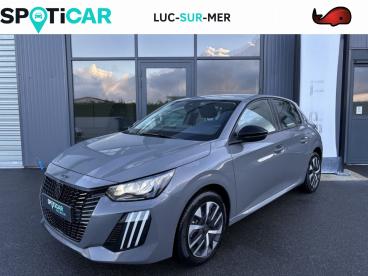 SPOTICAR Peugeot 208 100 S&s Active 5 Portes Occasion - Citadine Essence Gris Foncé - Luc Sur Mer - 1203779077_1