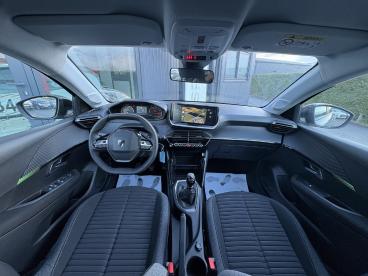 SPOTICAR Peugeot 208 100 S&s Active 5 Portes Occasion - Citadine Essence Gris Foncé - Luc Sur Mer - 1203779077_4