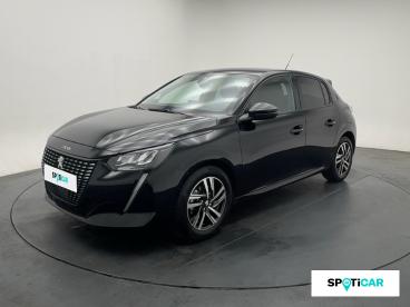 SPOTICAR Peugeot 208 1.2 Puretech 100ch S&s Roadtrip Eat8 Occasion - Citadine Essence Noir Perla Nera (m) - Bourgoin Jallieu - 1203784794_1
