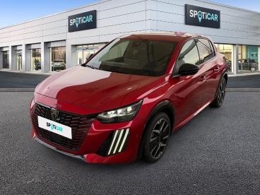 SPOTICAR Peugeot 208 Hybrid 136 E-dcs6 Gt Occasion - Citadine Essence Teinte Spéciale Rouge Elixir - Auxerre - 1203791585_1