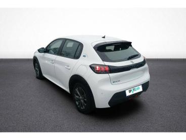 SPOTICAR Peugeot 208 Electrique 50 Kwh 136ch Active Pack Occasion - Citadine Electrique Blanc - Aubenas - 1203797678_4