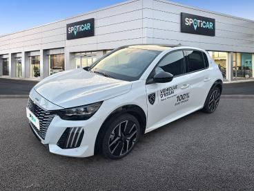 SPOTICAR Peugeot 208 Electrique 51 Kwh 156ch Gt Occasion - Citadine Electrique Blanc - Epinal - 1203800437_1