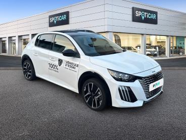 SPOTICAR Peugeot 208 Electrique 51 Kwh 156ch Gt Occasion - Citadine Electrique Blanc - Epinal - 1203800437_3