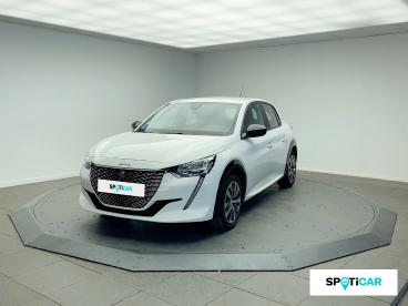 SPOTICAR Peugeot 208 E-208 136ch Active Occasion - Citadine Electrique Blanc Banquise (o) - Tarbes - 1203805173_1