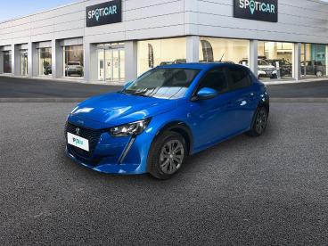 SPOTICAR Peugeot 208 E-208 136ch Style Occasion - Citadine Electrique Bleu Vertigo (v) - Saint Malo - 1203810157_1