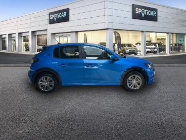 SPOTICAR Peugeot 208 E-208 136ch Style Occasion - Citadine Electrique Bleu Vertigo (v) - Saint Malo - 1203810157_4