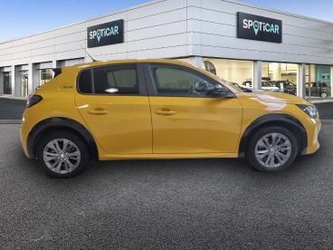 SPOTICAR Peugeot 208 E-208 136ch Style Occasion - Citadine Electrique Jaune - Saint Malo - 1203810159_4