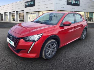 SPOTICAR Peugeot 208 E-208 136ch Allure Occasion - Citadine Electrique Rouge Elixir - Saint Malo - 1203810170_1
