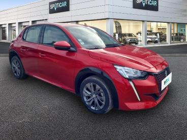 SPOTICAR Peugeot 208 E-208 136ch Allure Occasion - Citadine Electrique Rouge Elixir - Saint Malo - 1203810170_3