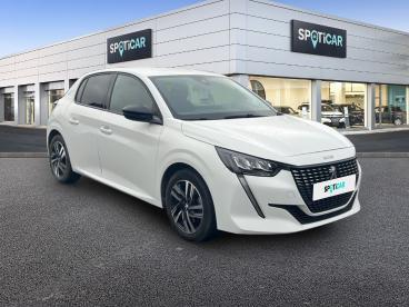 SPOTICAR Peugeot 208 Puretech 100 S&s Bvm6 Allure Pack Occasion - Citadine Essence Blanc - Noyon - 1203811161_3