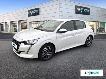 SPOTICAR Peugeot 208 Puretech 100 S&s Bvm6 Allure Occasion - Citadine Essence Blanc - St Geosmes - 1203811470_1