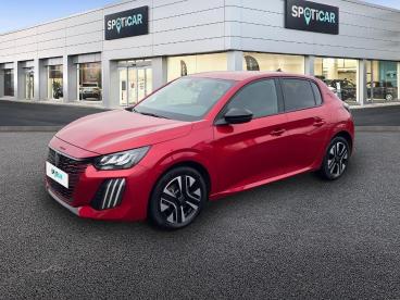 SPOTICAR Peugeot 208 1.2 Hybrid 100ch Allure E-dcs6 Occasion - Citadine Hybride Rouge Elixir (v) - Lexy - 1203814421_1