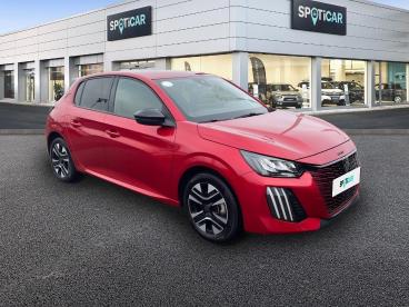 SPOTICAR Peugeot 208 1.2 Hybrid 100ch Allure E-dcs6 Occasion - Citadine Hybride Rouge Elixir (v) - Lexy - 1203814421_3
