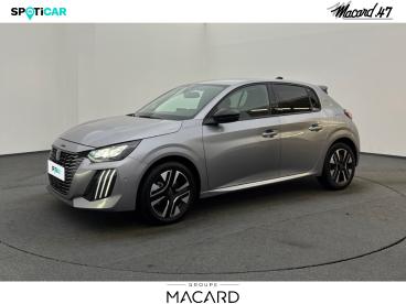 SPOTICAR Peugeot 208 1.2 Hybrid 110ch Allure E-dcs6 Occasion - Citadine Hybride Gris Artense (m) - Boe - 1203829832_1